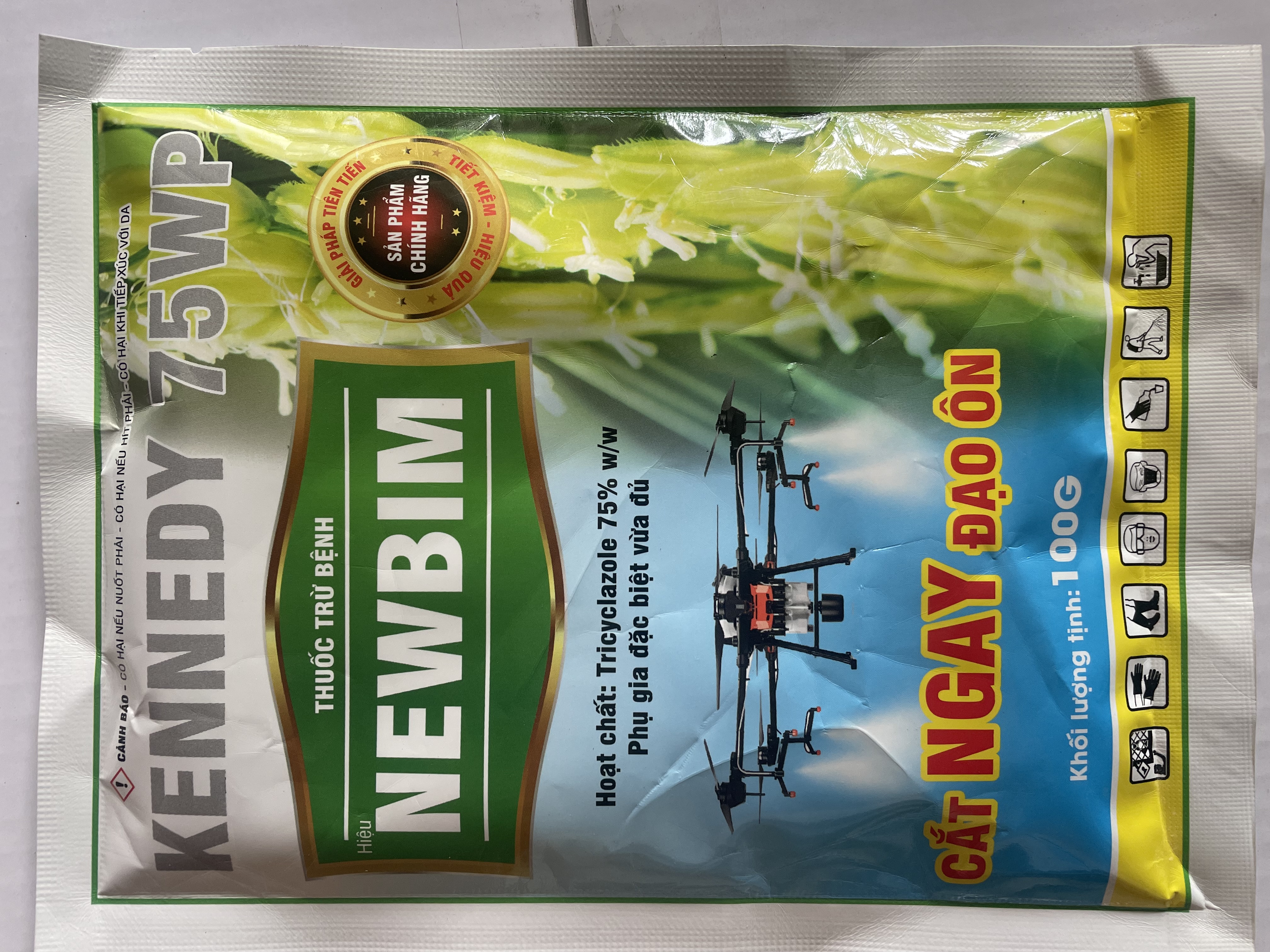NewBim 75WP Thuốc trừ bệnh đạo ôn1