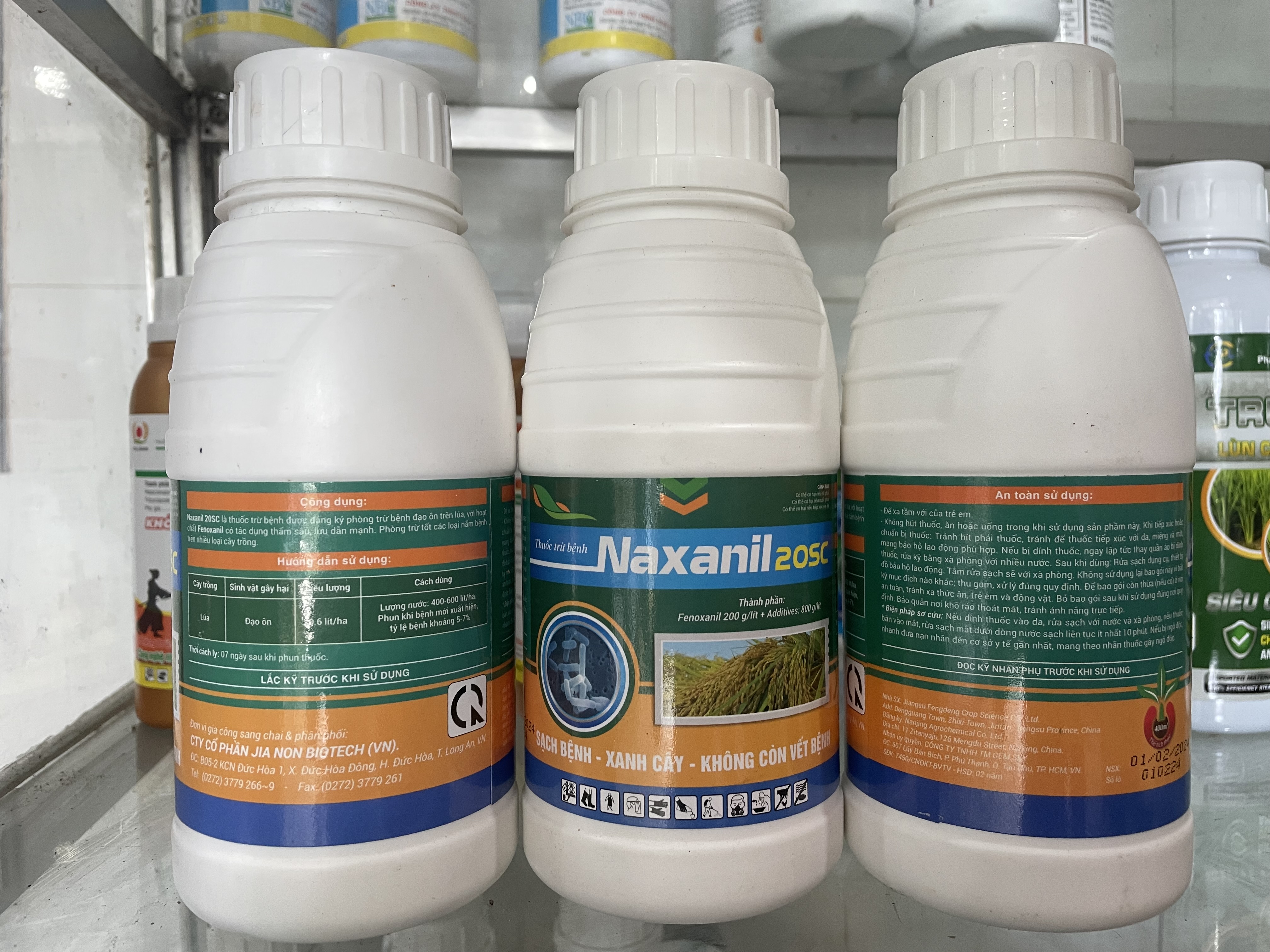 NAXANIL 20SC - Đặt Trị  bệnh Đạo Ôn2