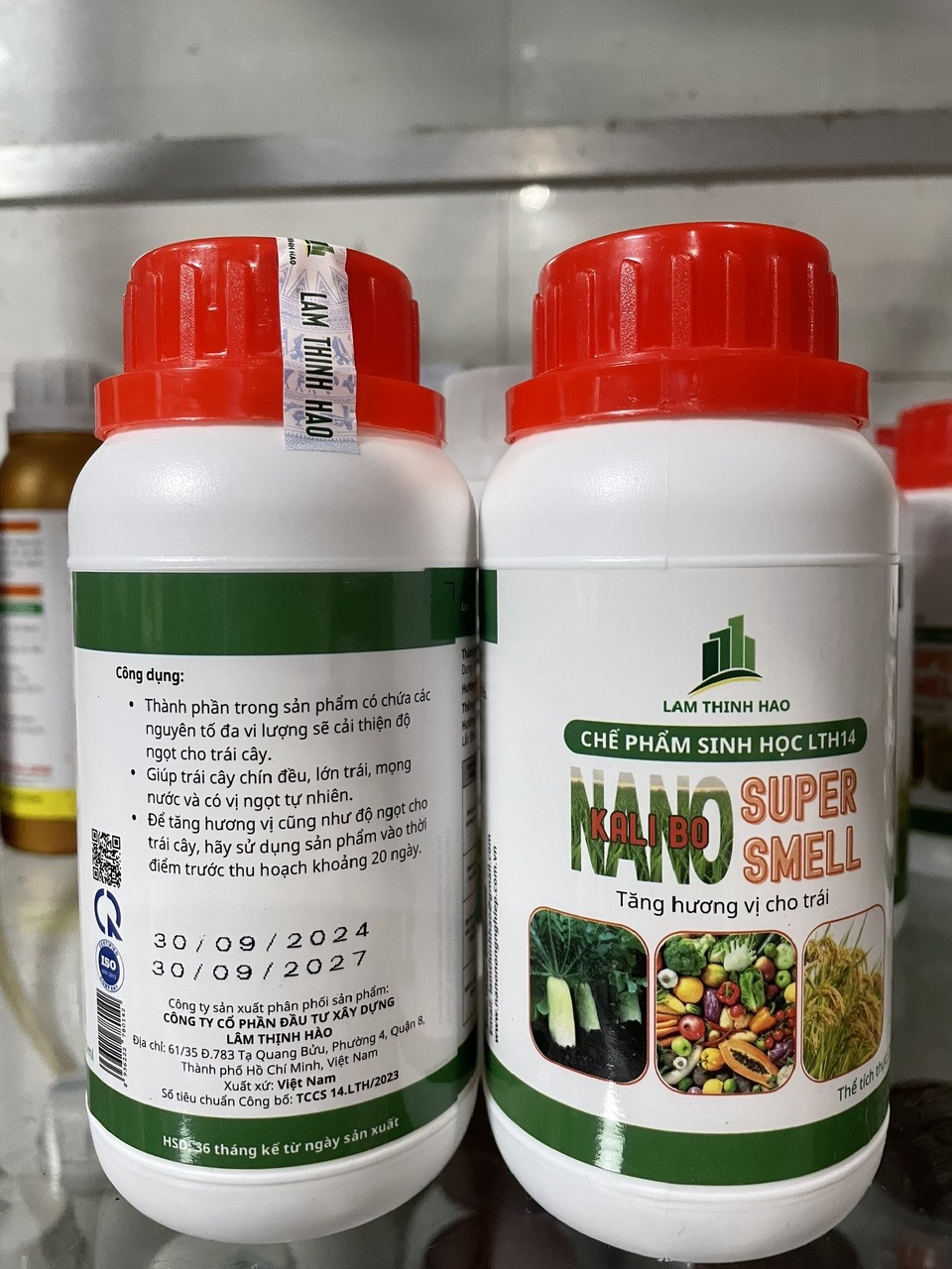 Chế Phẩm NANO KALI BO (Super Smel) Vô Gạo Nhanh No Tới Cậy0