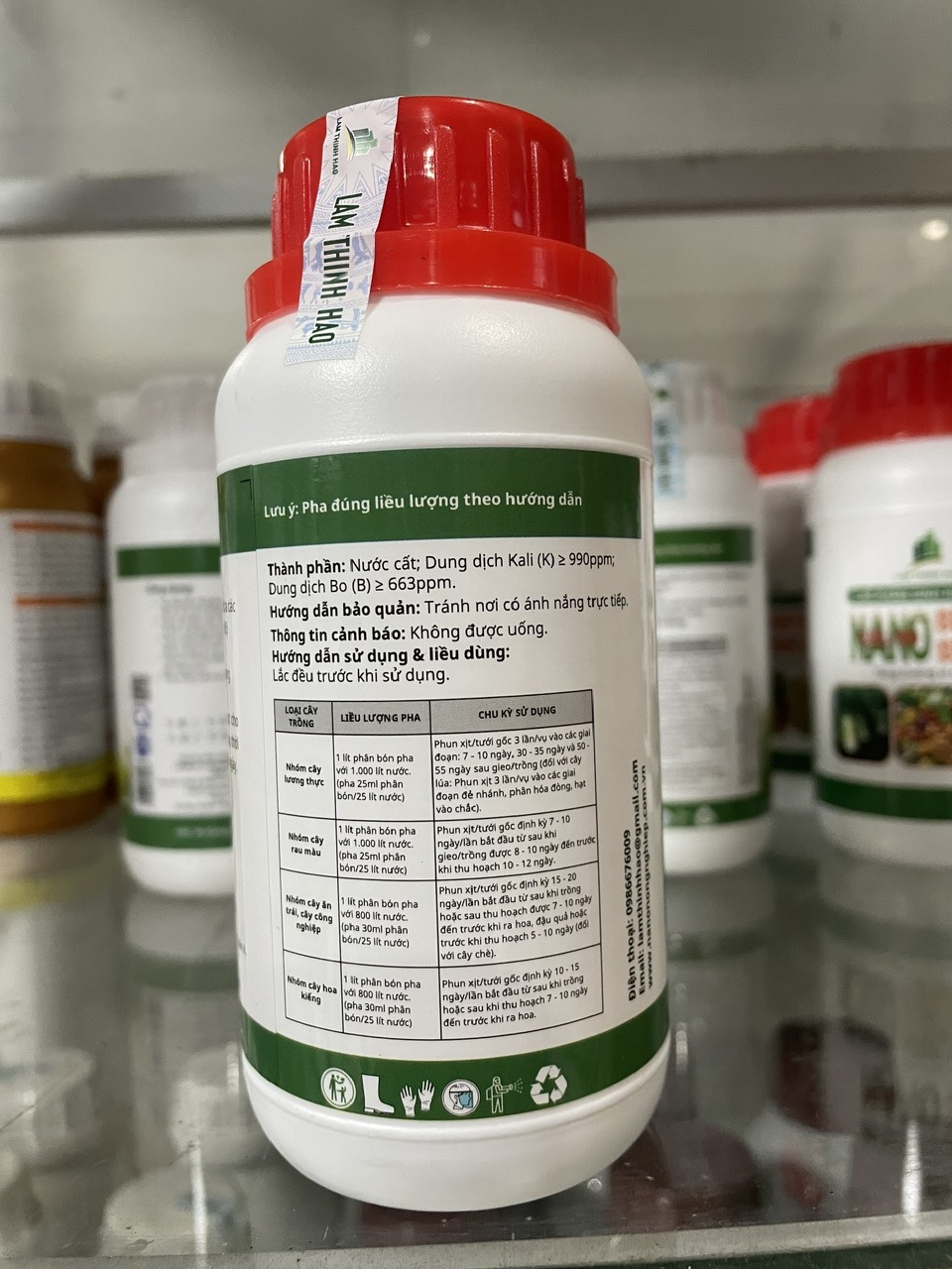 Chế Phẩm NANO KALI BO (Super Smel) Vô Gạo Nhanh No Tới Cậy2