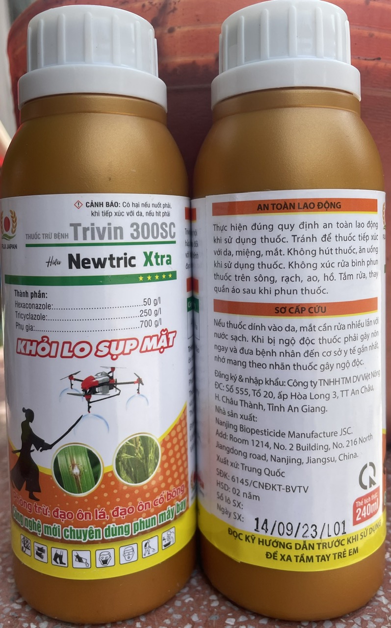 Newtric Xtra (Travin 300SC) - Đặt Trị Đạo Ôn hại lúa2