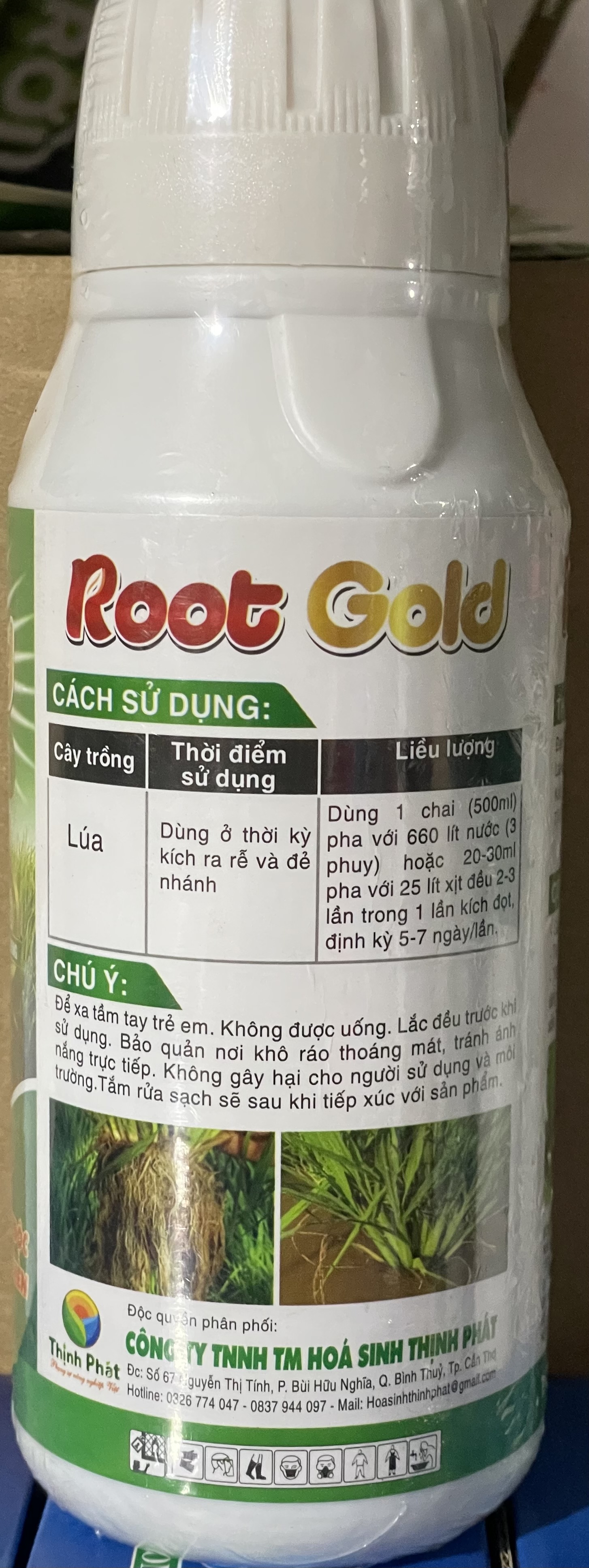 Phân bón lá ROOTGOLD Siêu ra rễ nở bụi4