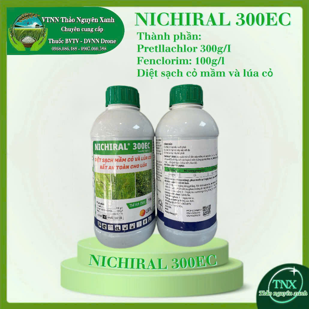 NICHIRAL® 300EC Thuốc trừ cỏ tiền nẩy mần