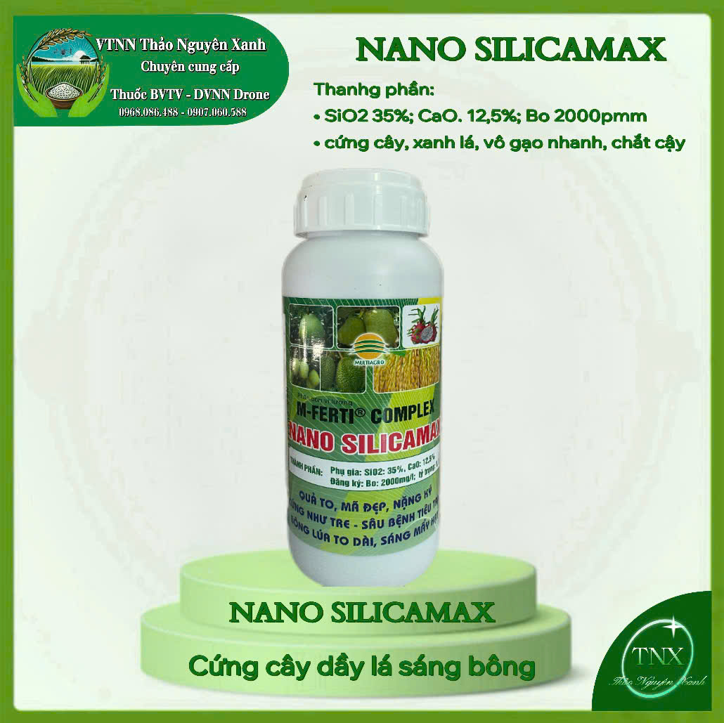 Phân bón lá vi lượng cao cấp NANO SILICAMAX3