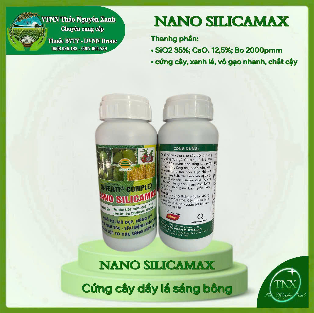 Phân bón lá vi lượng cao cấp NANO SILICAMAX
