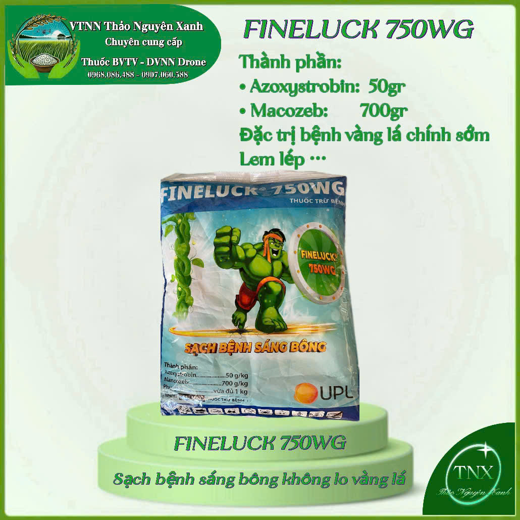 FINELUCK 750WG  - Đặt trị Vàng Lá Chín Sớm (Nhập Khẩu Ấn Độ)
