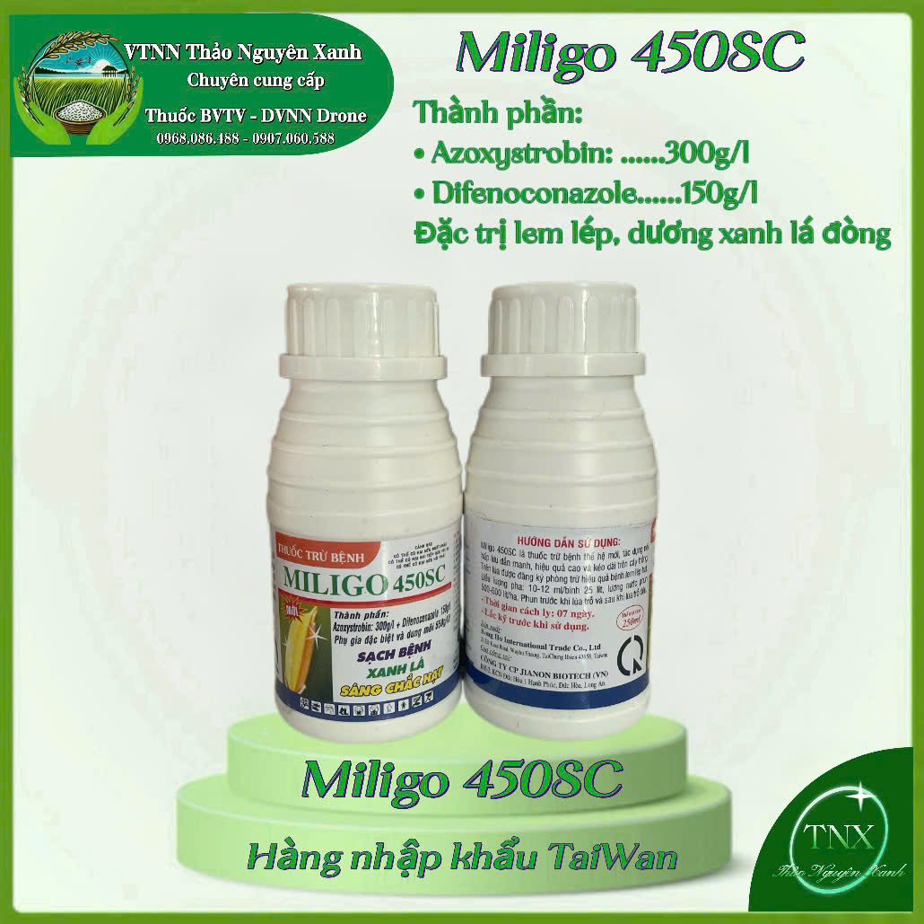 Miligo 450SC - Đặt trị lem lép giữ xanh lá đòng