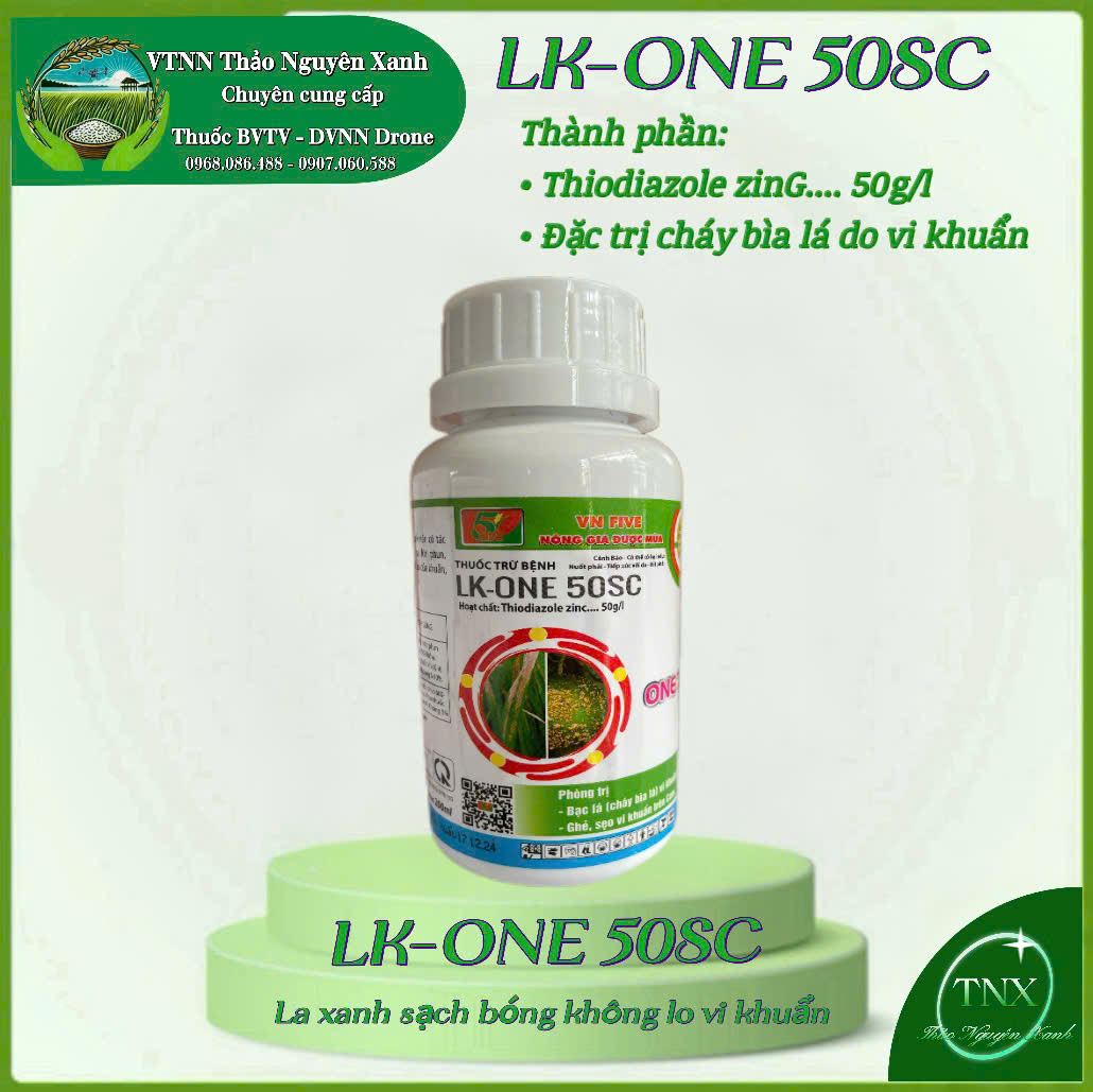 THUỐC TRỪ BỆNH LK-one 50SC - Đặt Trị Vi khuẩn hại lúa3
