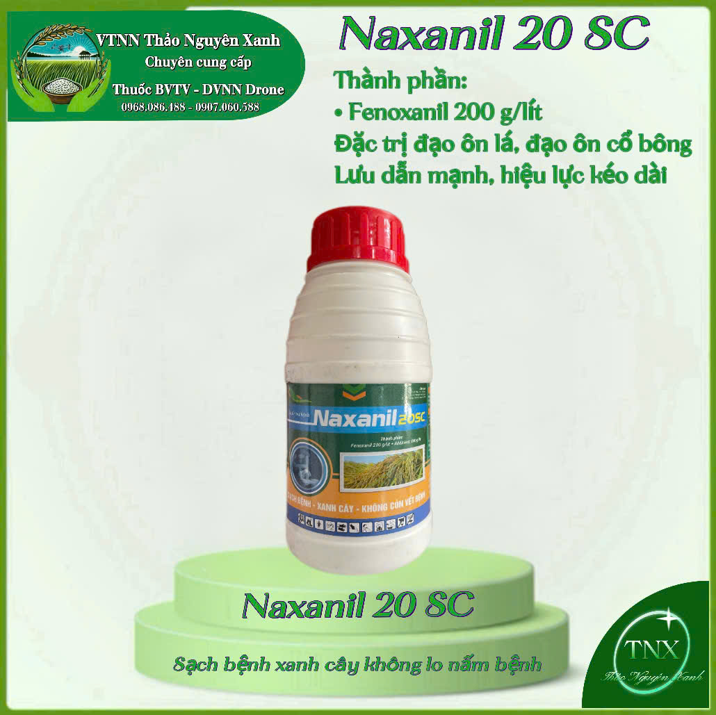 NAXANIL 20SC - Đặt Trị  bệnh Đạo Ôn3