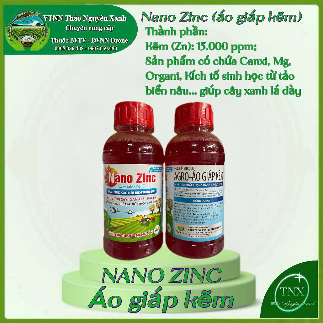 NANO Zinc - AGRO ÁO GIÁP KẼM