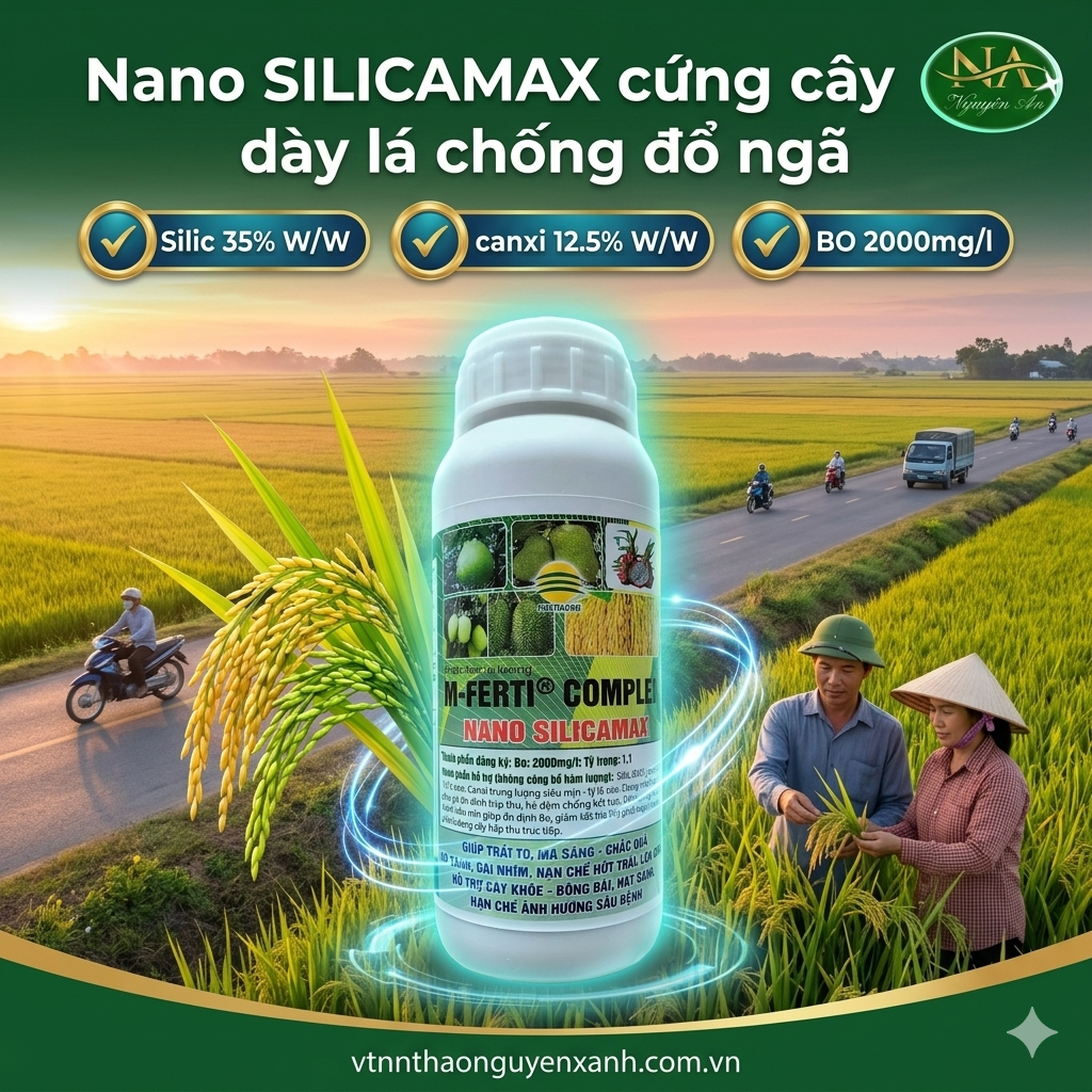 Phân bón lá vi lượng cao cấp NANO SILICAMAX